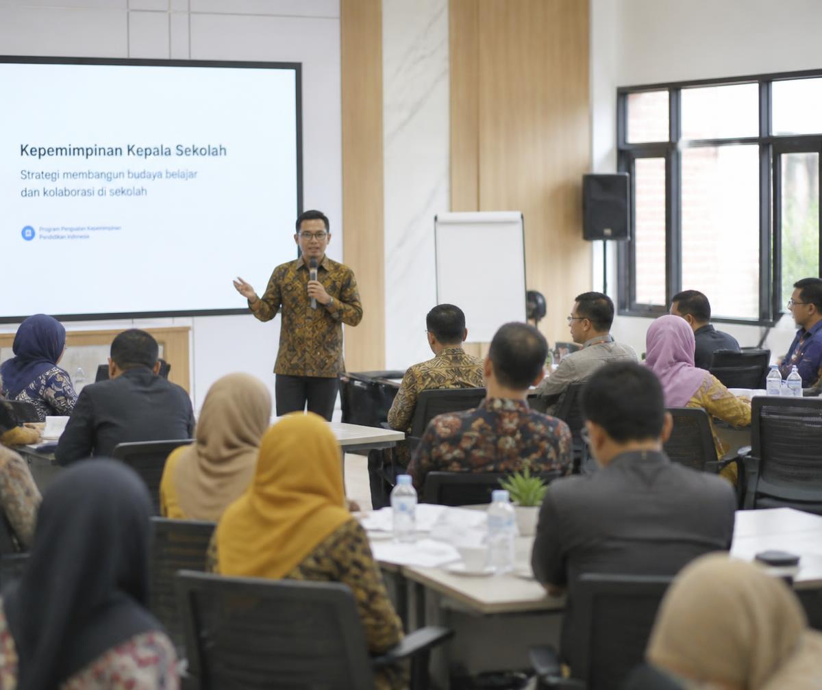 Workshop kepala sekolah dalam kegiatan kolaborasi K3S